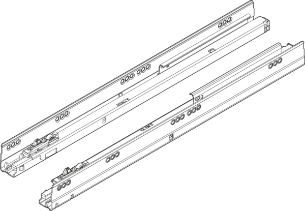 Prowadnica TANDEMBOX z BLUMOTION / do TIP-ON BLUMOTION , 576.4501M - obrazek 2